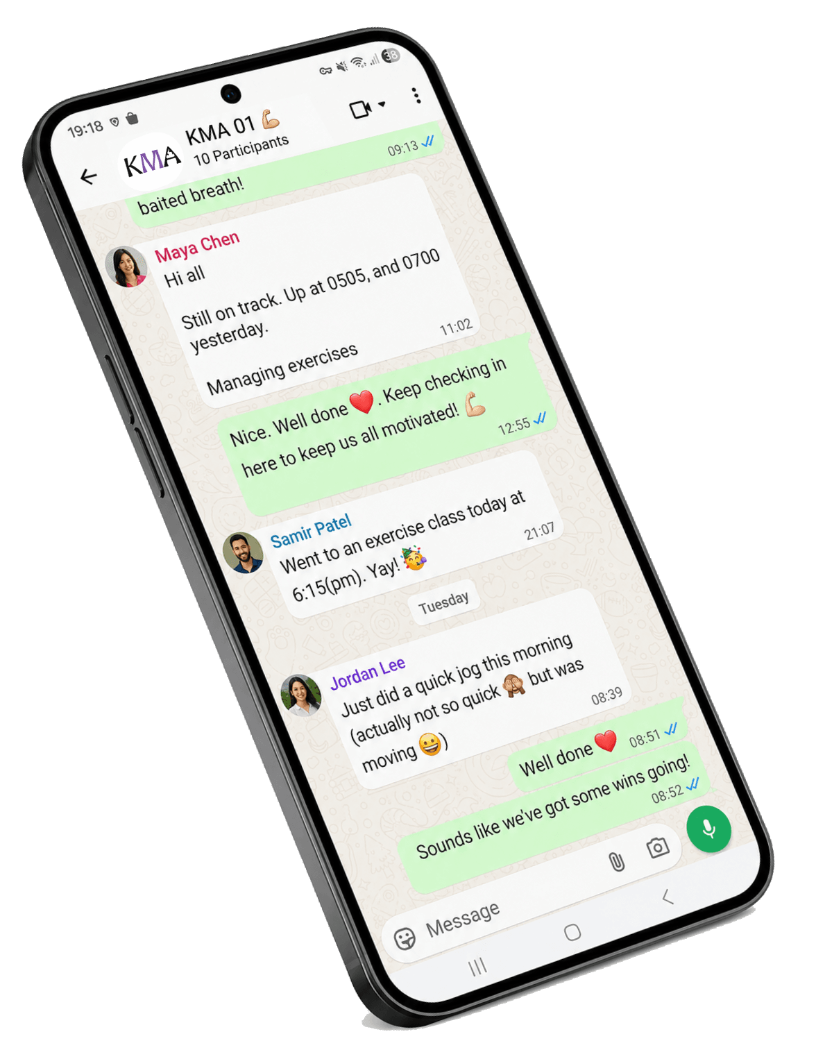 Phone preview